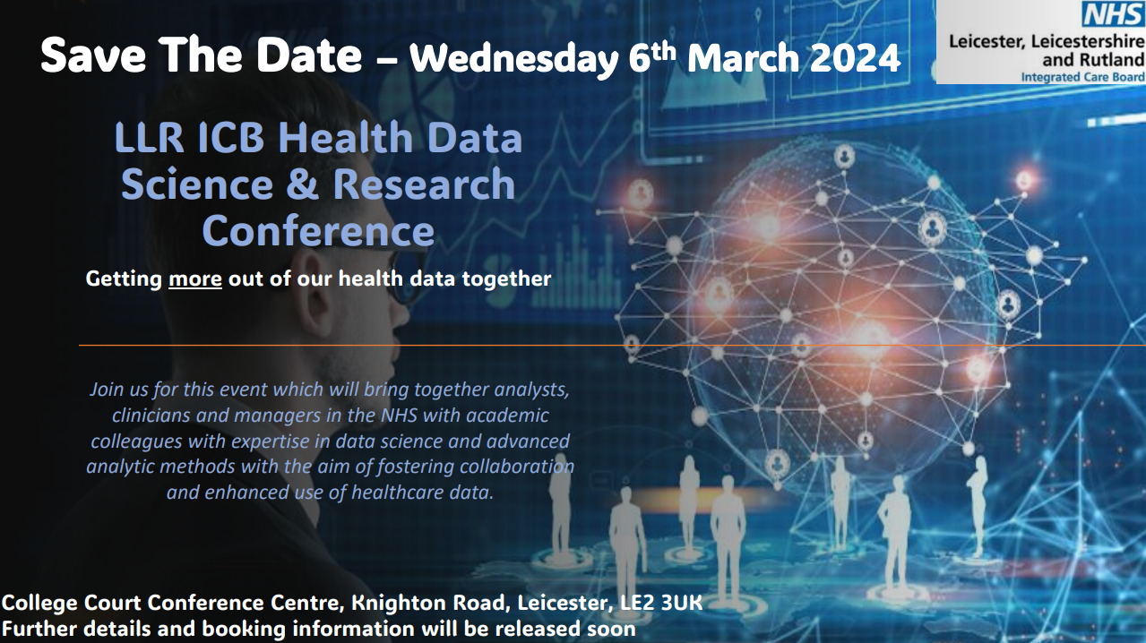 LLR ICB Health Data Science & Research Conference